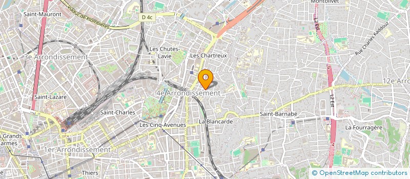 localisation de l'entreprise ALIM'BABA à MARSEILLE