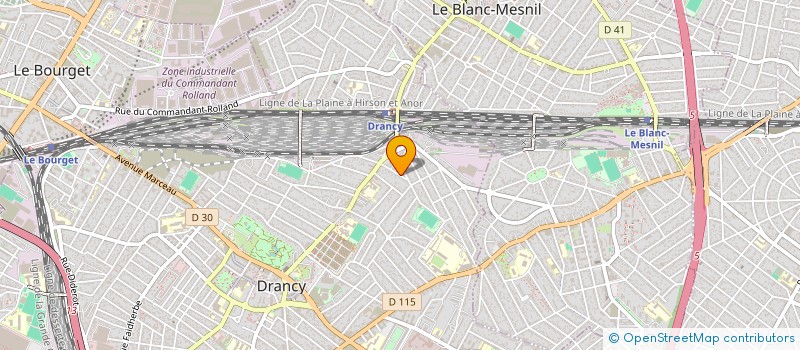 localisation de l'entreprise ALIM CONSULTING  DRANCY