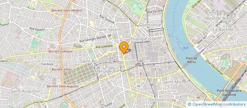 localisation de l'entreprise ALIM EXPORT à BORDEAUX