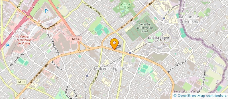 localisation de l'entreprise ALIMAJ  TOURCOING