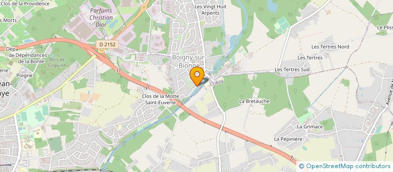 localisation de l'entreprise ALIMAJERO INVEST à BOIGNY-SUR-BIONNE