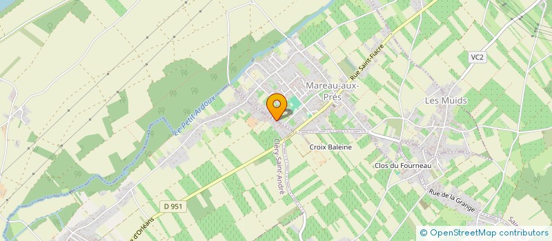 localisation de l'entreprise ALIMAT  MAREAU-AUX-PRES