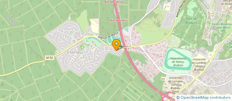 localisation de l'entreprise ALIMAX à VILLERS-LES-NANCY