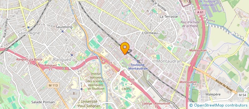 localisation de l'entreprise ALIMCOURSES à TOULOUSE