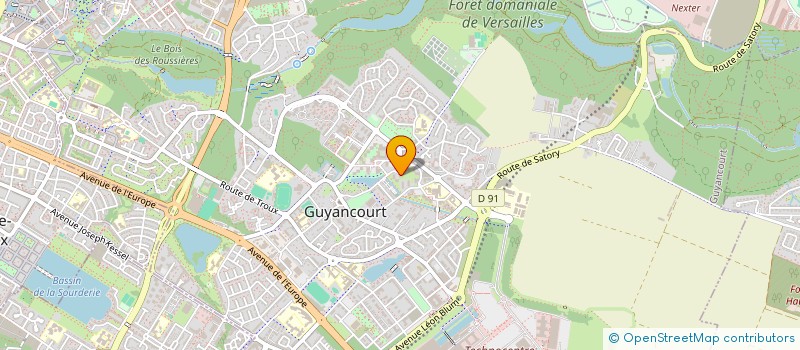 localisation de l'entreprise ALIMECO  GUYANCOURT