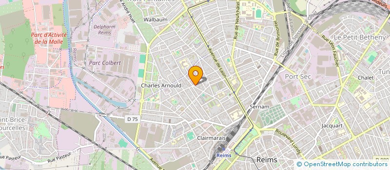 localisation de l'entreprise ALIMEDIC EUROPE à REIMS