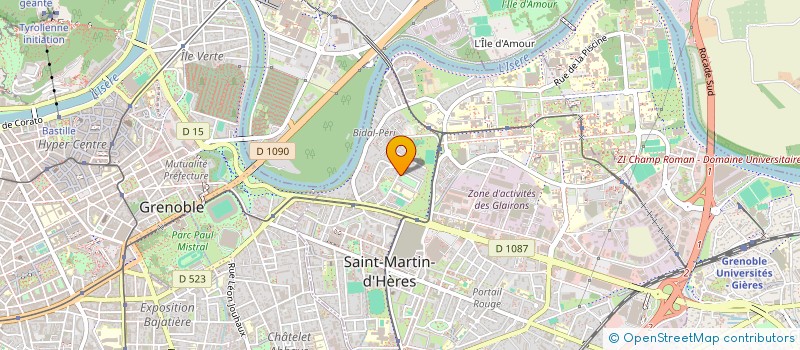 localisation de l'entreprise ALIMEL  SAINT-MARTIN-D'HERES