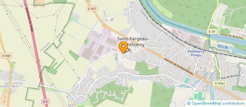 localisation de l'entreprise ALIMENTAIRE BROCHURE INDUSTRIE  SAINT-FARGEAU-PONTHIERRY