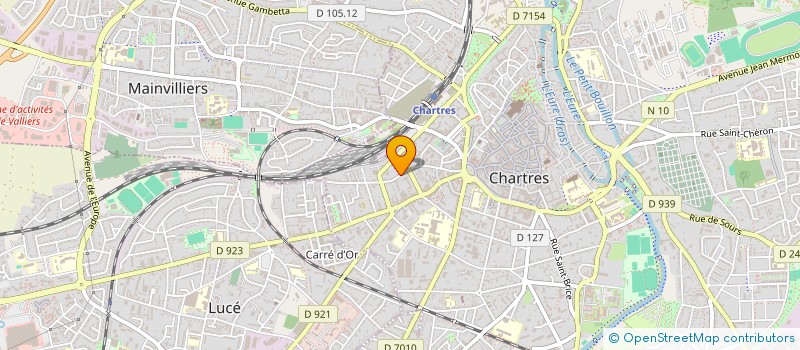 localisation de l'entreprise ALIMENTAIRE INNOVATION à CHARTRES