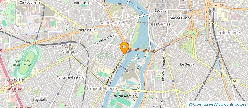 localisation de l'entreprise ALIMENTATION BALKANIQUE à TOULOUSE