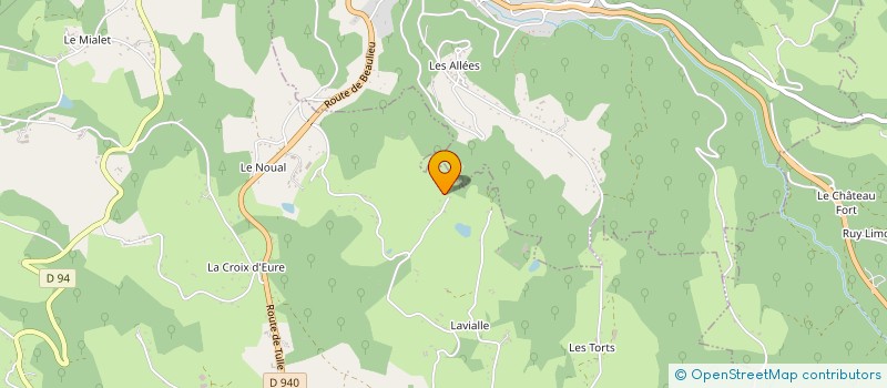 localisation de l'entreprise ALIMENTATION BRANCHEMENT ELECTRIQUES  SAINTE-FORTUNADE