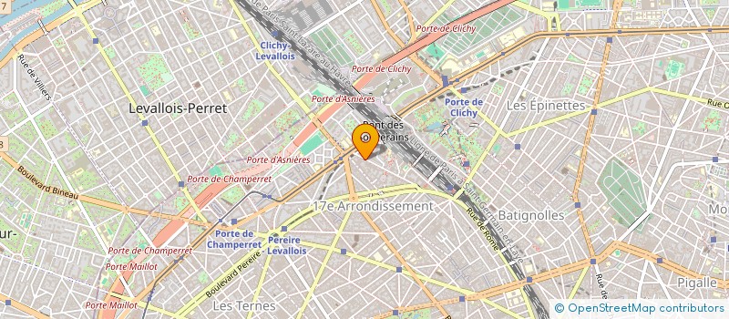 localisation de l'entreprise ALIMENTATION CHADY à PARIS