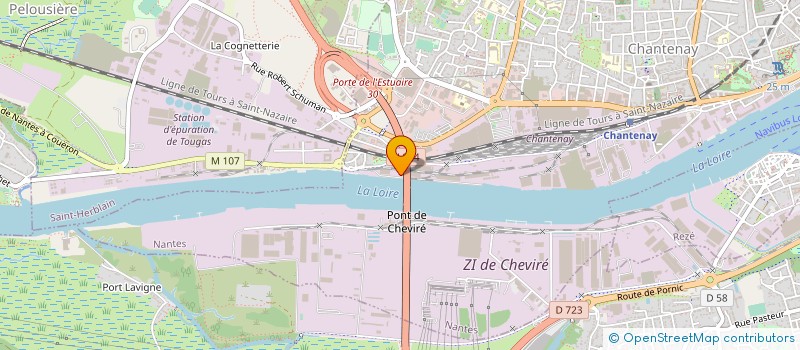 localisation de l'entreprise ALIMENTATION CHATO à NANTES