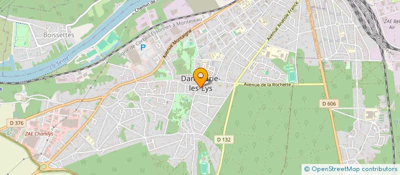 localisation de l'entreprise ALIMENTATION CHEZ LILOU à DAMMARIE-LES-LYS