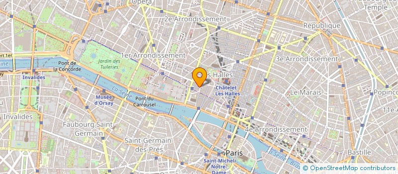 localisation de l'entreprise ALIMENTATION COMMERCIALE à PARIS