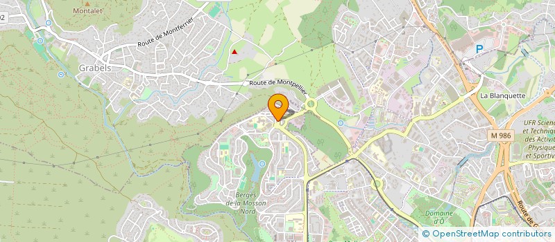 localisation de l'entreprise ALIMENTATION DE MASSANE à MONTPELLIER