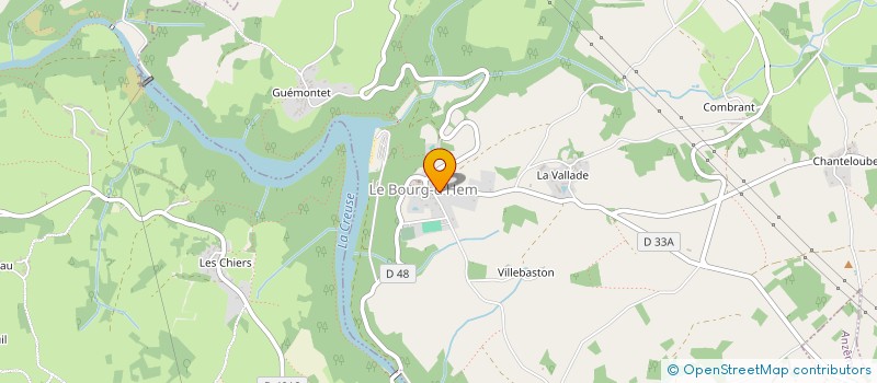 localisation de l'entreprise ALIMENTATION DEPECHE à MOUTIER-MALCARD
