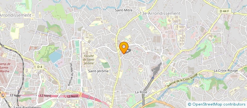 localisation de l'entreprise ALIMENTATION DES BALUSTRES à MARSEILLE
