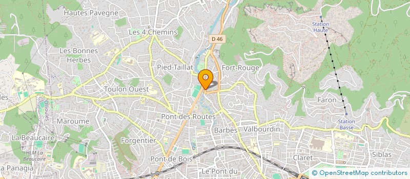 localisation de l'entreprise ALIMENTATION DU JONQUET à TOULON