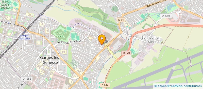 localisation de l'entreprise ALIMENTATION DU NORD  GARGES-LES-GONESSE