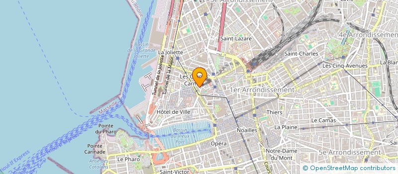 localisation de l'entreprise ALIMENTATION DU SOLEIL à MARSEILLE