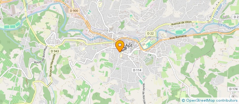 localisation de l'entreprise ALIMENTATION ET COMPORTEMENT RESPONSABLE à APT