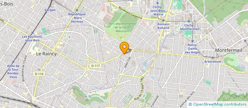localisation de l'entreprise ALIMENTATION EXOTIQUE N93  GAGNY
