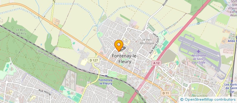 localisation de l'entreprise ALIMENTATION FONTENAY à FONTENAY-LE-FLEURY