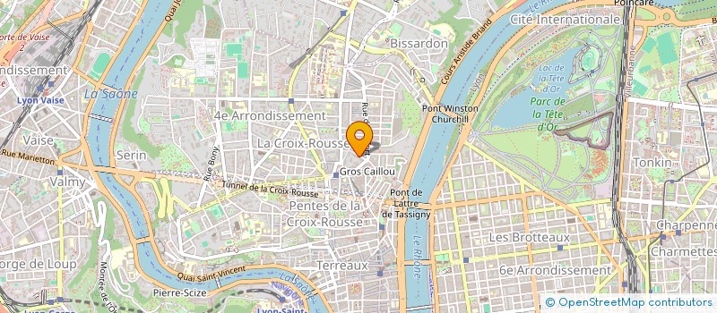 localisation de l'entreprise ALIMENTATION GENERALE BOUDAYA  LYON