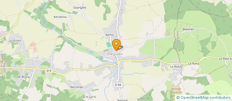 localisation de l'entreprise ALIMENTATION GENERALE DE GOUDELIN  GOUDELIN