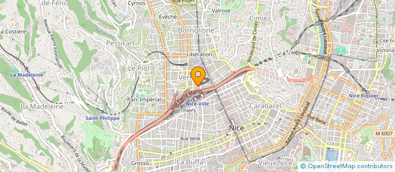 localisation de l'entreprise ALIMENTATION GENERALE TRACHEL à NICE