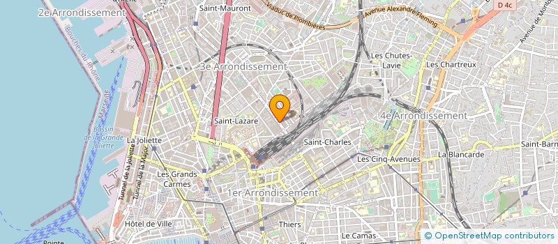 localisation de l'entreprise ALIMENTATION GRILL L'AUBERGE à MARSEILLE