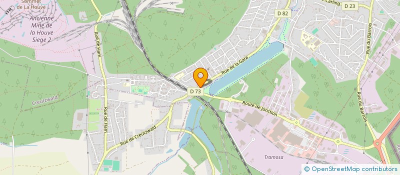 localisation de l'entreprise ALIMENTATION KIZAR à CREUTZWALD