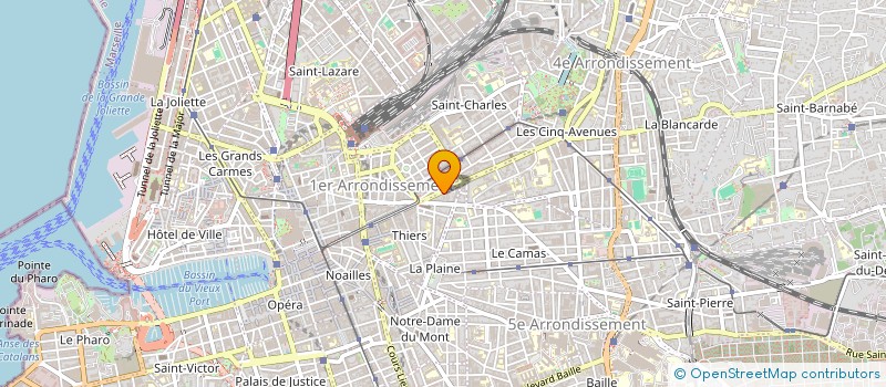 localisation de l'entreprise ALIMENTATION LIBE à MARSEILLE