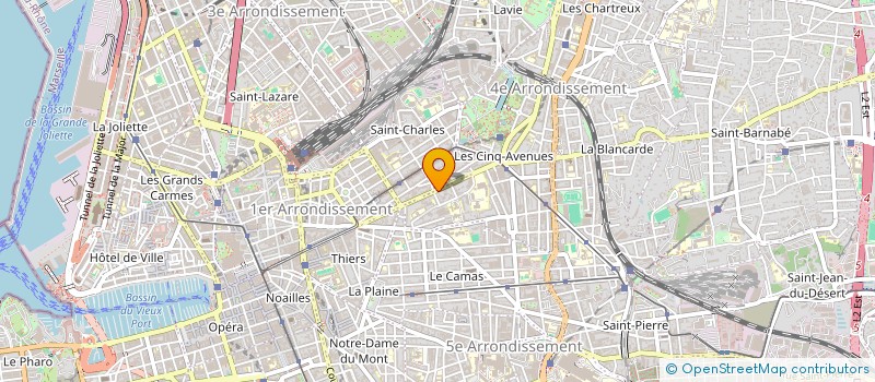 localisation de l'entreprise ALIMENTATION LIBERATION à MARSEILLE