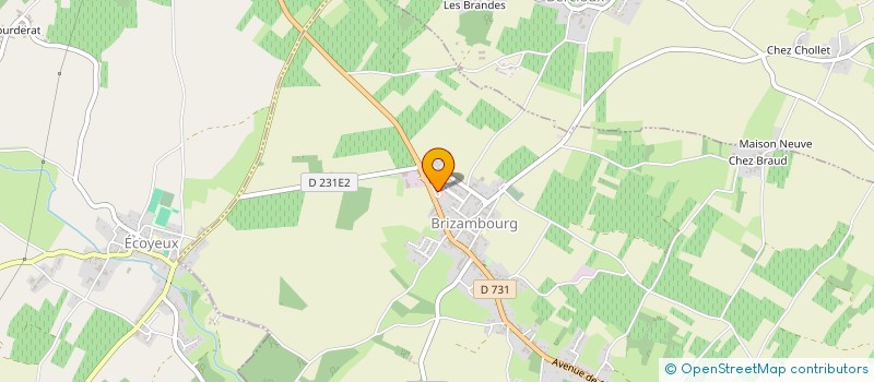 localisation de l'entreprise ALIMENTATION MCC à BRIZAMBOURG