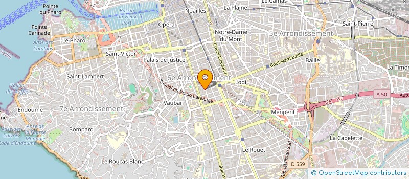 localisation de l'entreprise ALIMENTATION MONSTER à MARSEILLE