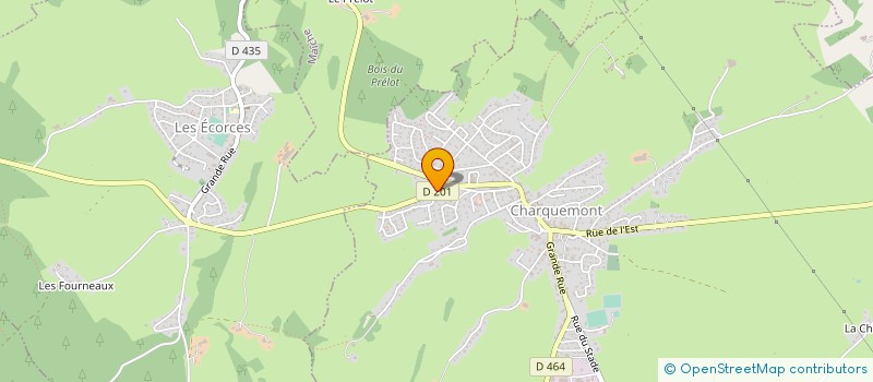 localisation de l'entreprise ALIMENTATION PAGNOT  CHARQUEMONT