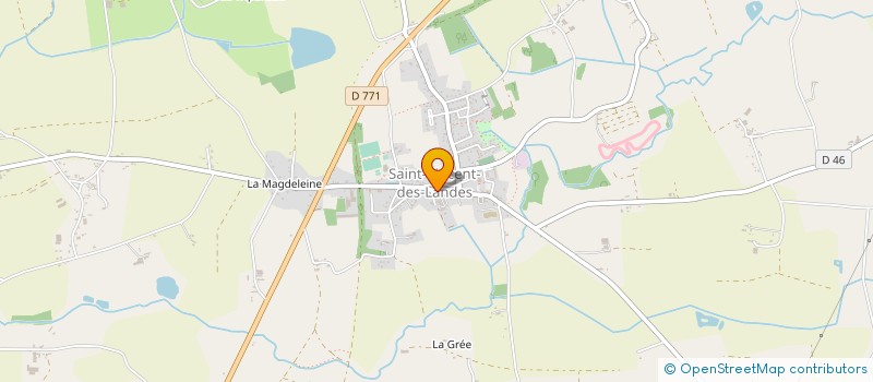 localisation de l'entreprise ALIMENTATION RIGAULT-GRENON  SAINT-VINCENT-DES-LANDES