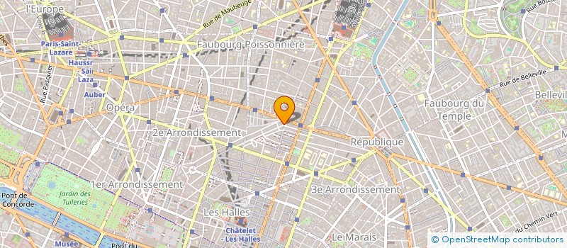 localisation de l'entreprise ALIMENTATION STORE à PARIS