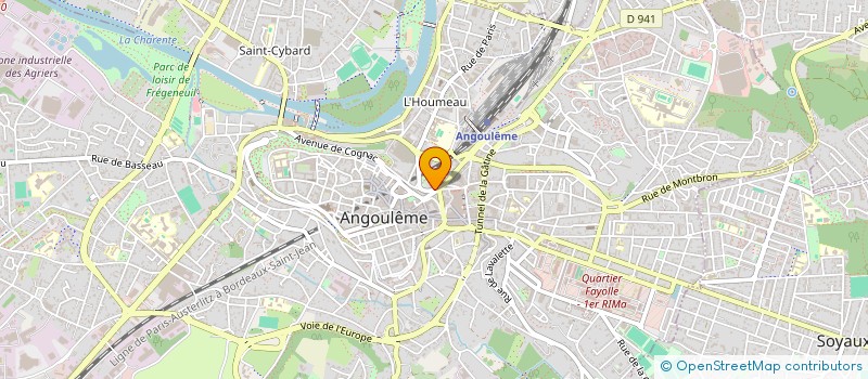 localisation de l'entreprise ALIMENTATION TASLIM à ANGOULEME