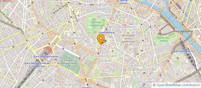 localisation de l'entreprise ALIMENTATION VAL DE GRACE à PARIS