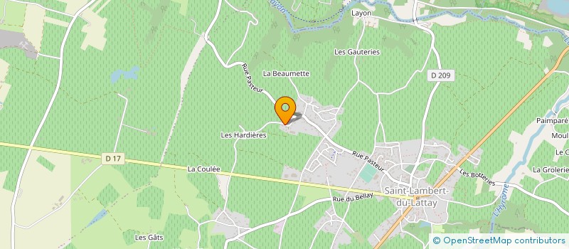 localisation de l'entreprise ALIMENTS FERMIERS LECLERC à CHEMILLE-EN-ANJOU