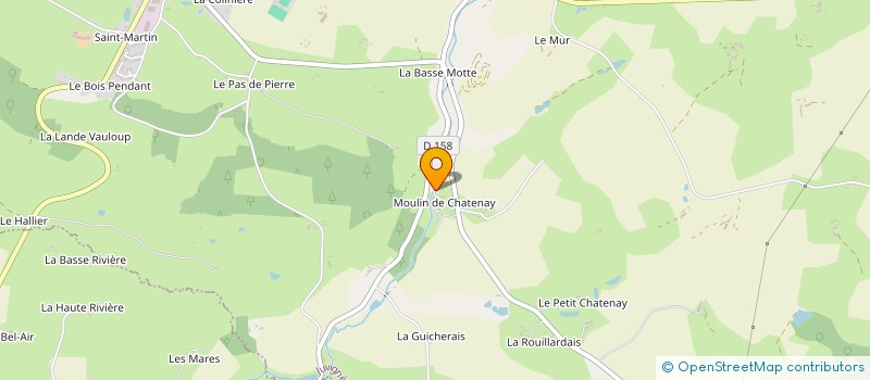 localisation de l'entreprise ALIMENTS GENOUEL à JUVIGNE