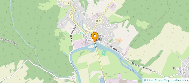 localisation de l'entreprise ALIMENTS GHEERBRANT à SCEY-SUR-SAONE-ET-SAINT-ALBIN