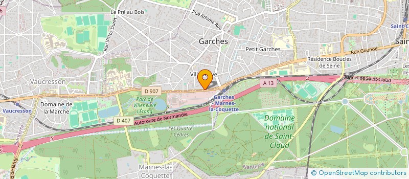 localisation de l'entreprise ALIMENTUM à GARCHES