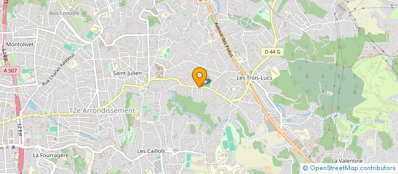 localisation de l'entreprise ALIMMO à MARSEILLE