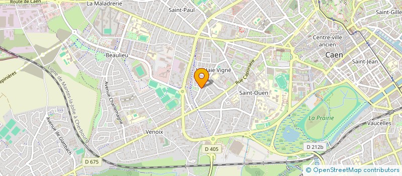 localisation de l'entreprise ALIMMO à CAEN