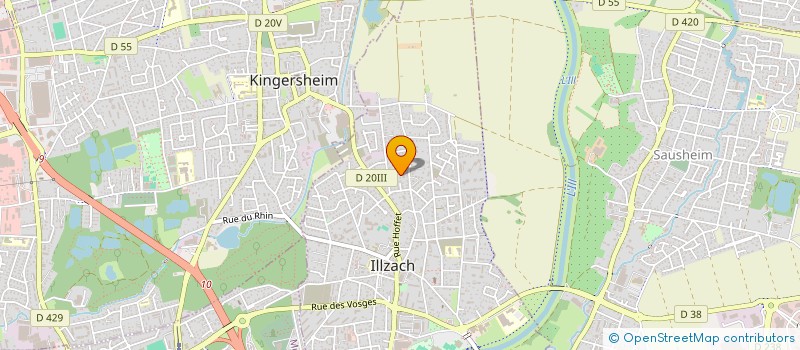 localisation de l'entreprise ALIMMOB 29  ILLZACH