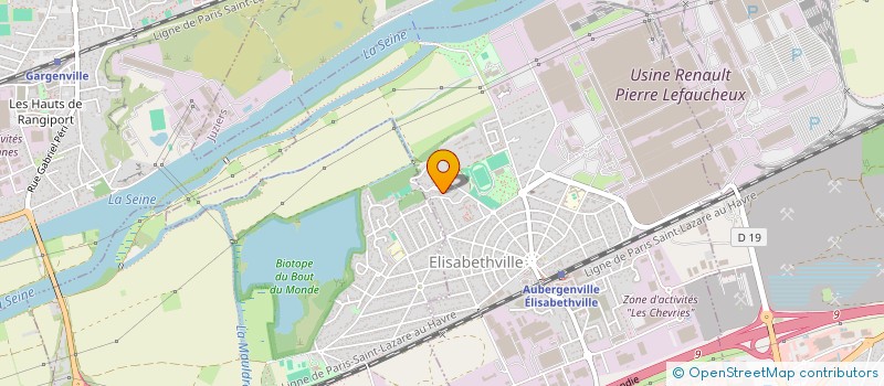 localisation de l'entreprise ALIMUP'R CONSULTANTS  AUBERGENVILLE